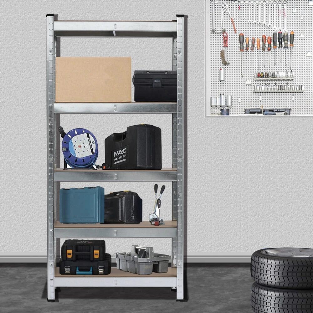 Etagere modulable métallique de rangement 5 niveaux
