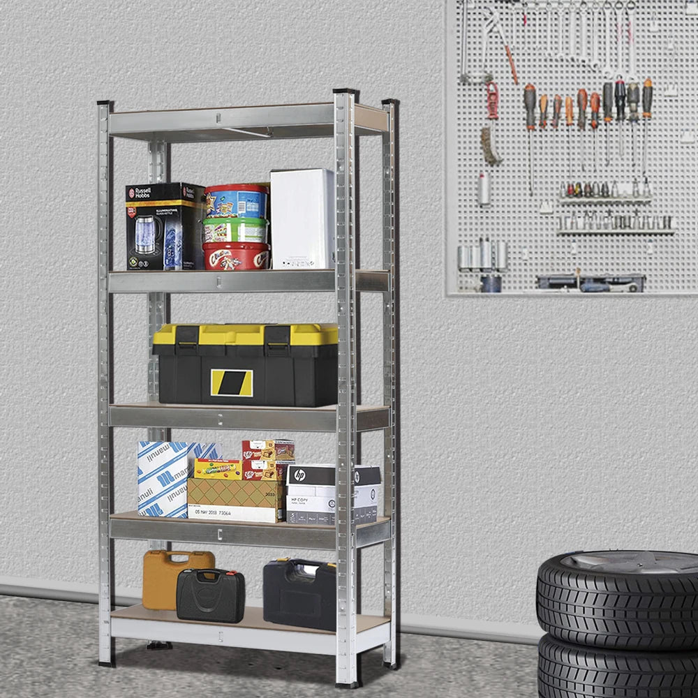 Etagere modulable métallique de rangement 5 niveaux