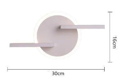 Etagere chevet murale lumineuse