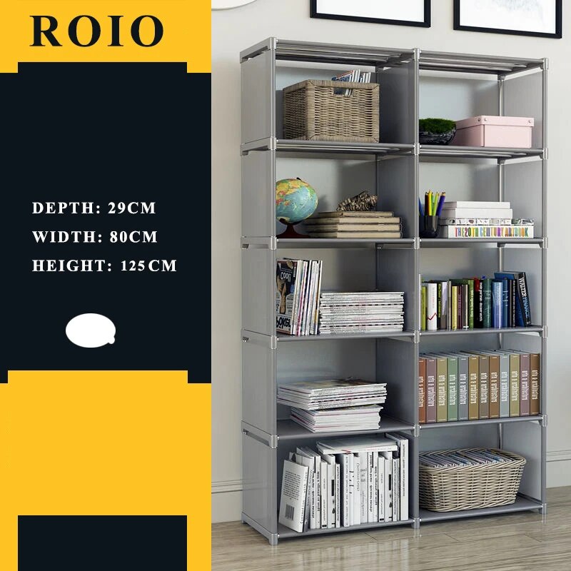 Etagère modulable grise 10 cubes