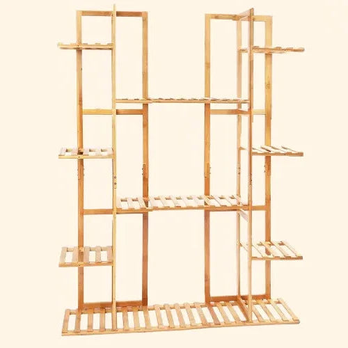 Support plante bois 9 niveaux
