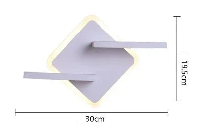Etagere chevet murale lumineuse