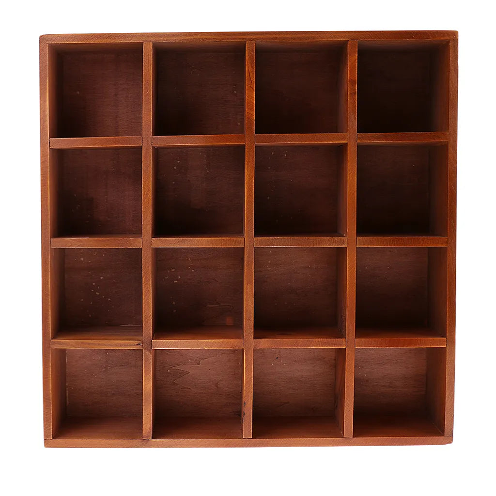 Etagère murale casier en bois