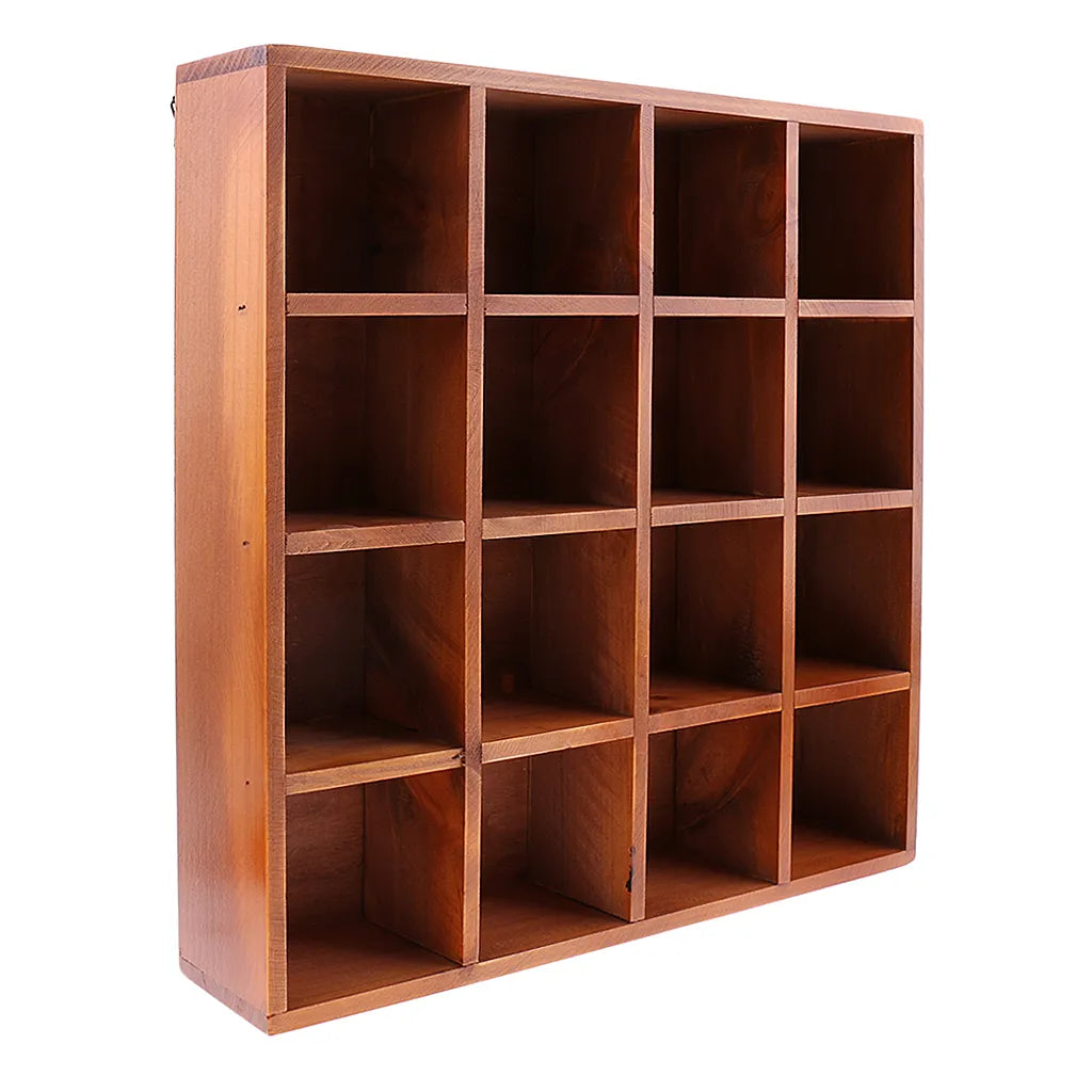 etagere bois casier mural