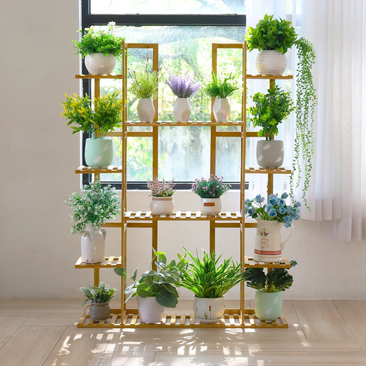 Meuble etagere pour plante multiples niveaux