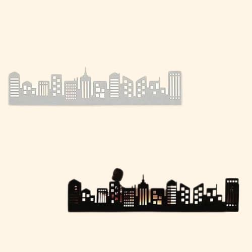 Etagère murale décorative lumineuse empire state building