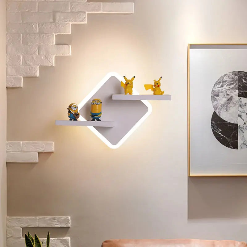 Etagere lumineuse chevet