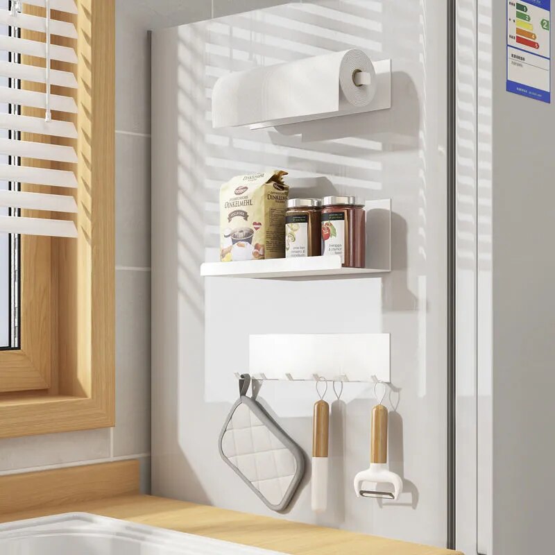 Etagère magnétique cuisine métallique