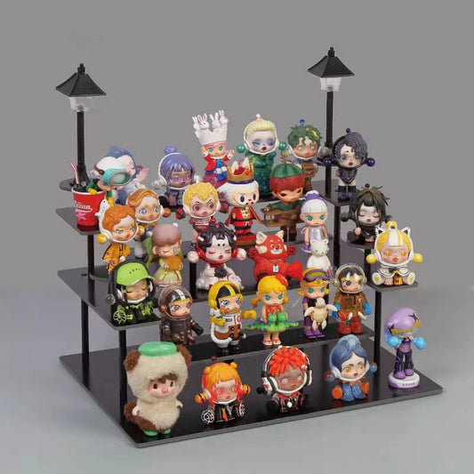 Etagère lumineuse pour lego et figurine présentoir déco