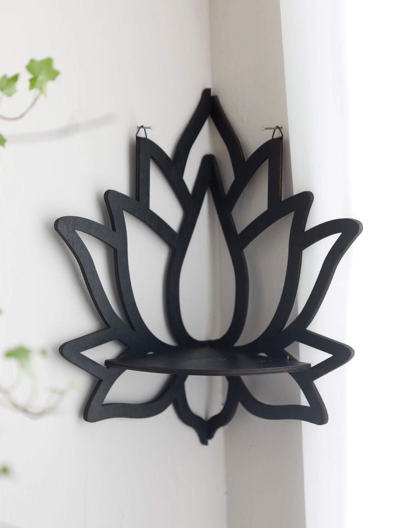 Etagère murale d'angle LOTUS