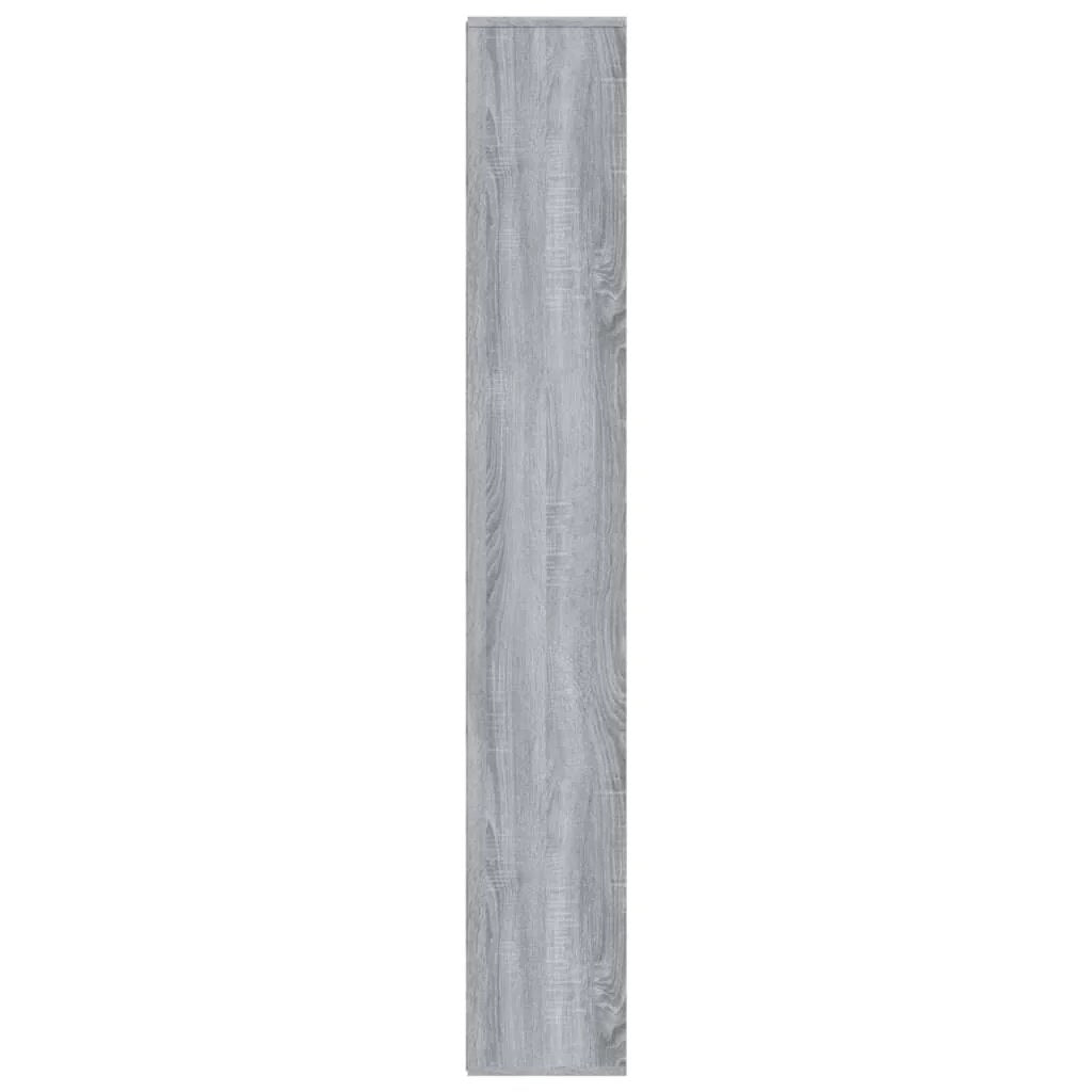 Etagère escalier en bois gris 6 cases