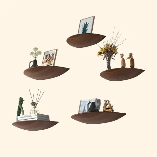 Etagère murale décorative bois artisanal