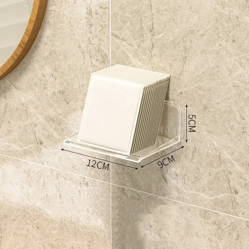 petite étagère sans percer transparente
