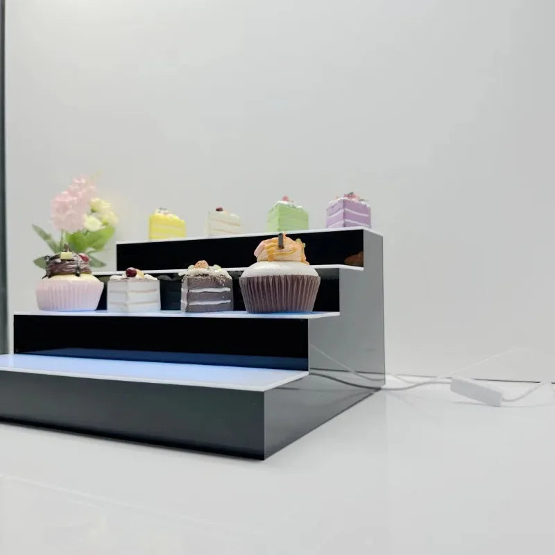 Etagère lumineuse bar présentoir