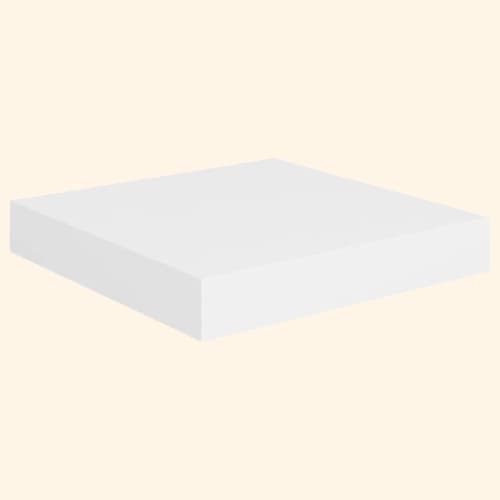 etagere murale carrée blanche