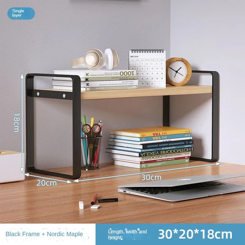 Etagère bureau à poser industrielle
