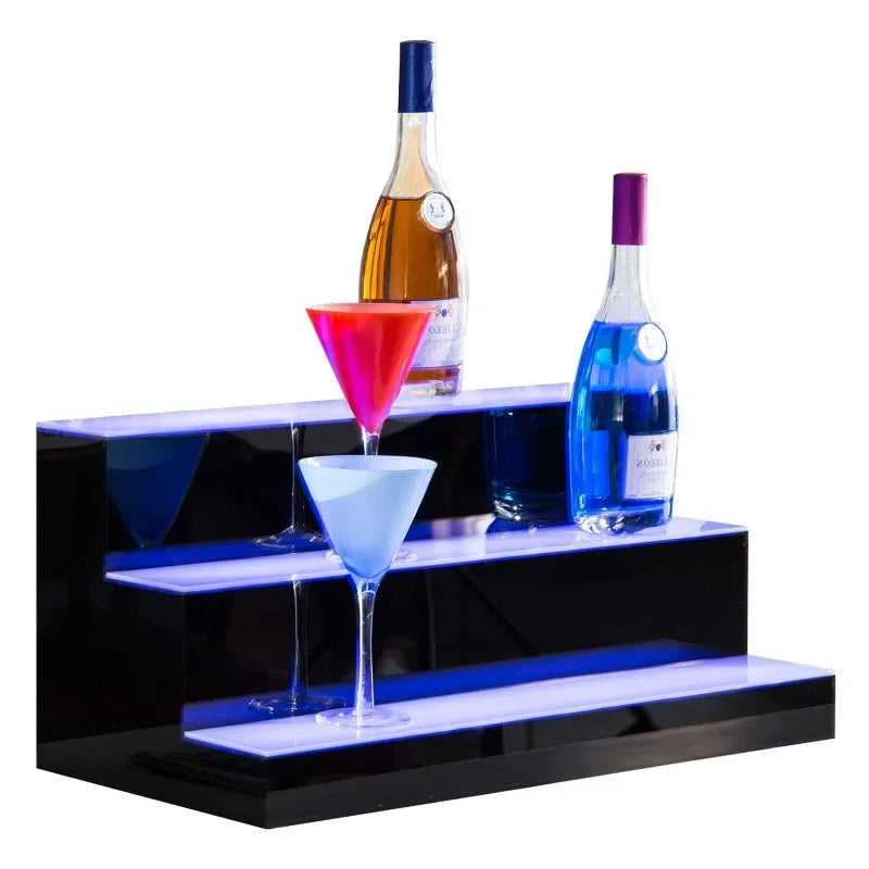 Etagère lumineuse bar présentoir