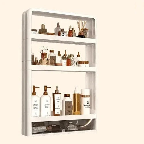 Meuble étagère murale salle de bain en multiples résine niveau
