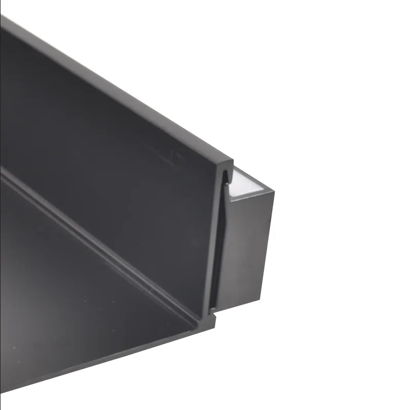 Etagère murale design flottante en métal lumineuse