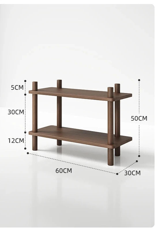 Meuble étagère bois massif