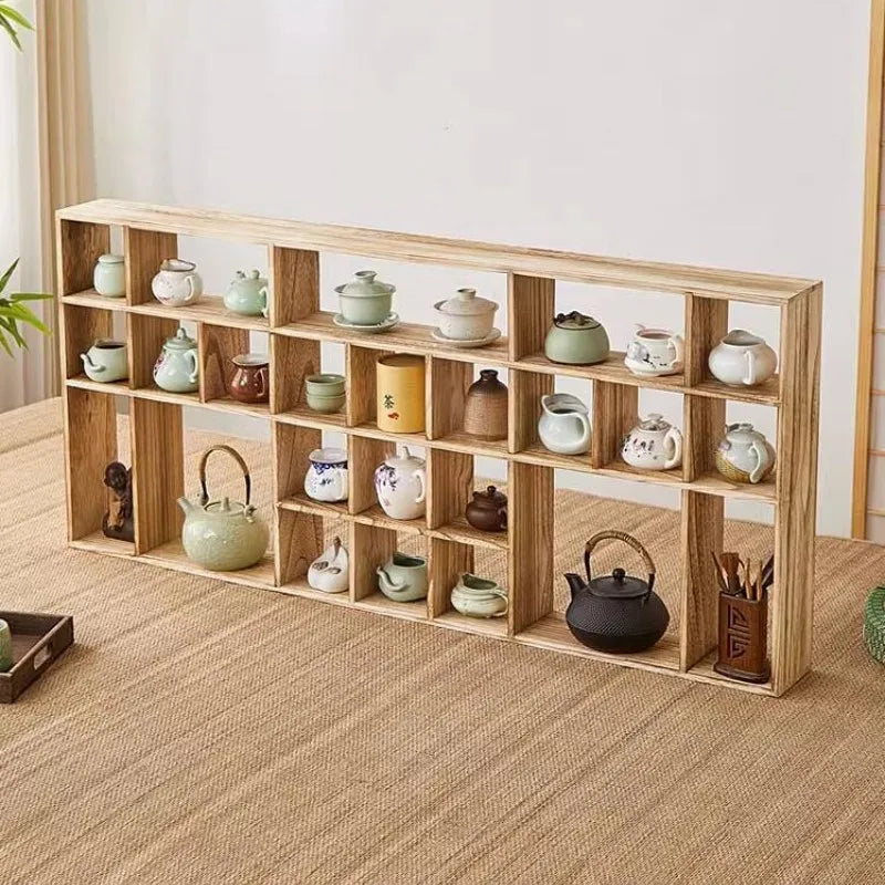 vaisselier en bois mural 120cm