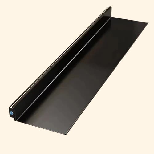 Etagère murale design flottante en métal lumineuse