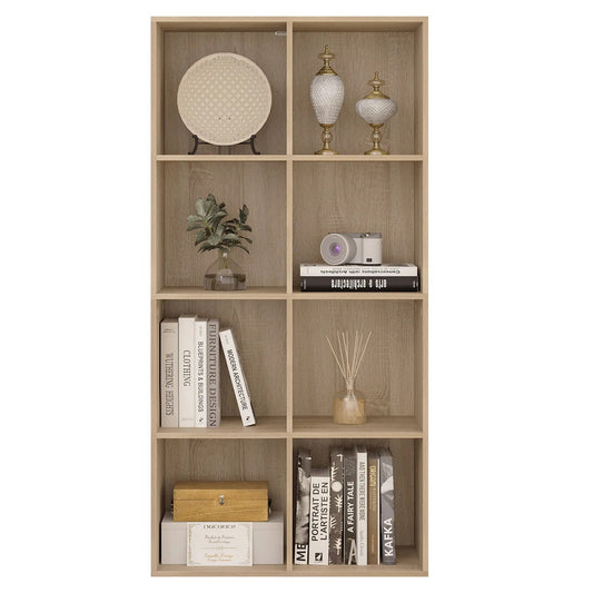 Etagère bois 8 cases carrées