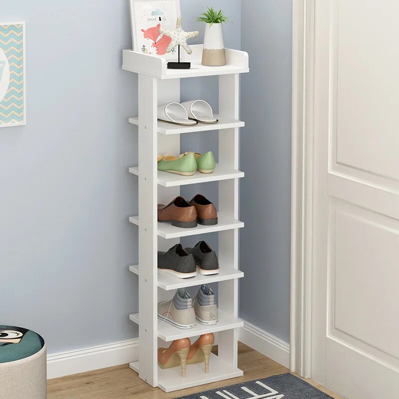 rangement pour chaussures avec étagères