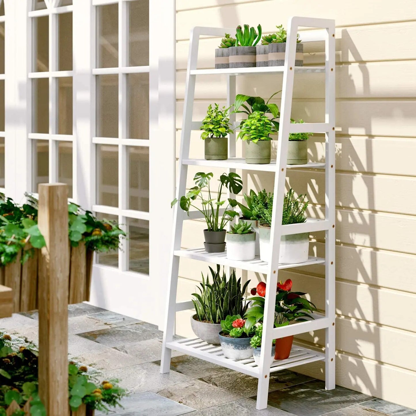 Meuble étagère pour plantes