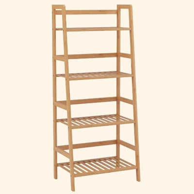 Etagère échelle en bois 4 étages