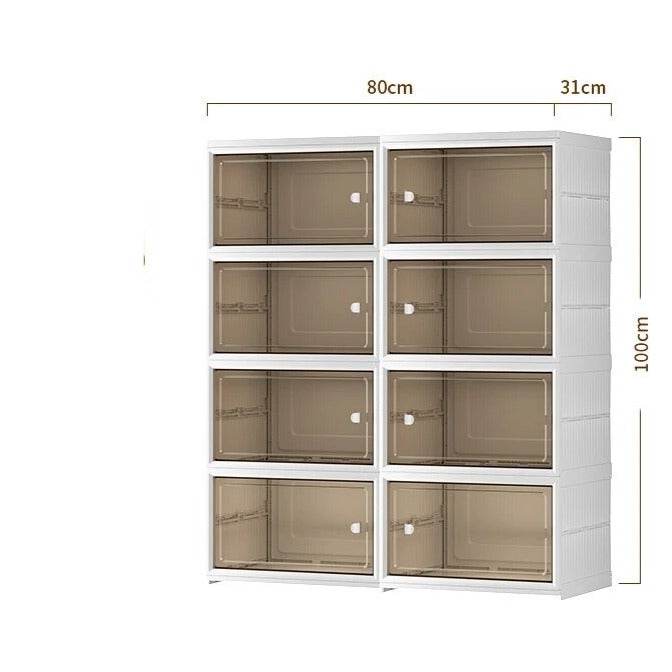 etagere modulable rangement chambre 8 cases