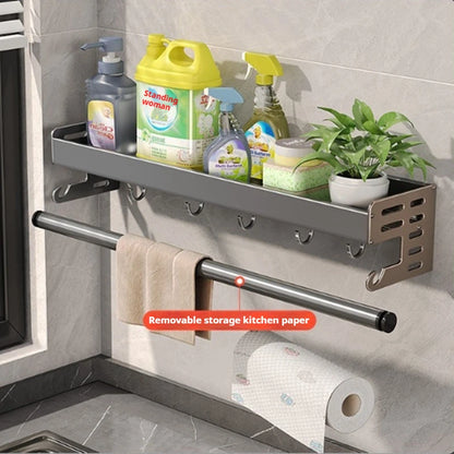étagère murale multifonctions pour rangement cuisine 