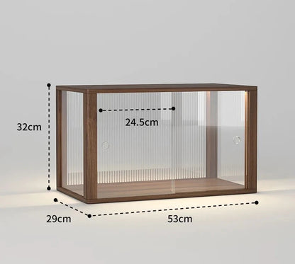 etagère de bureau à poser en bois 