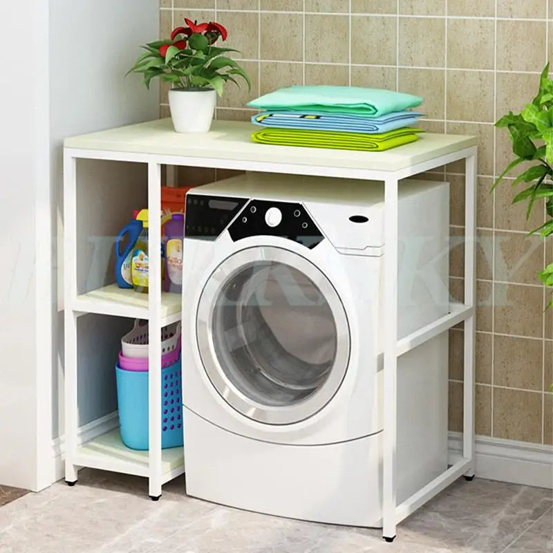 Meuble salle de bain machine à laver en métal