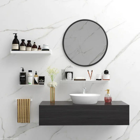 Etagère murale extra fine en métal