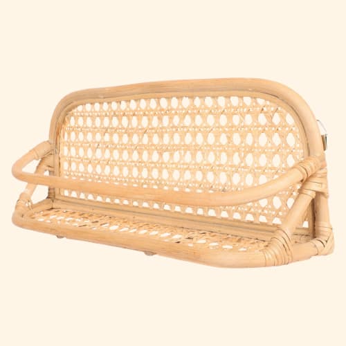 etagere rotin decorative