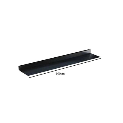 etagere murale noire led intégrée 100cm
