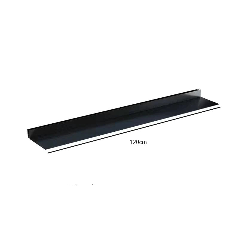 etagere murale noire led intégrée 120cm